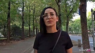 GERMAN SCOUT - Very first Buttfuck FOR FLOPPY TITS TATTOO Teenage NATASCHA STREET PICKUP Audition