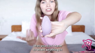1st time Attempting Air Pulse Clitoris Absorption Toy - MyBadReputation