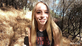 Real Teens - Beautiful Lily Larimar Gets Fucked Outdoors